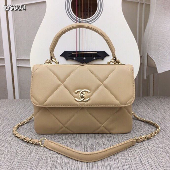Ch**el top handle bags